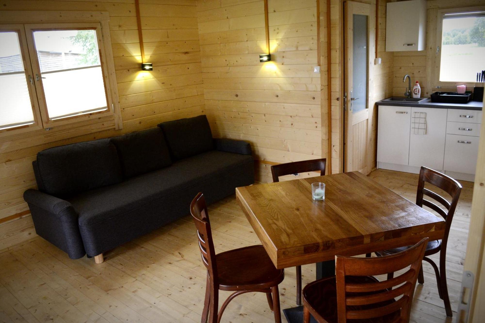 Camping Szczecinek Domy Wypoczynkowe Exterior photo